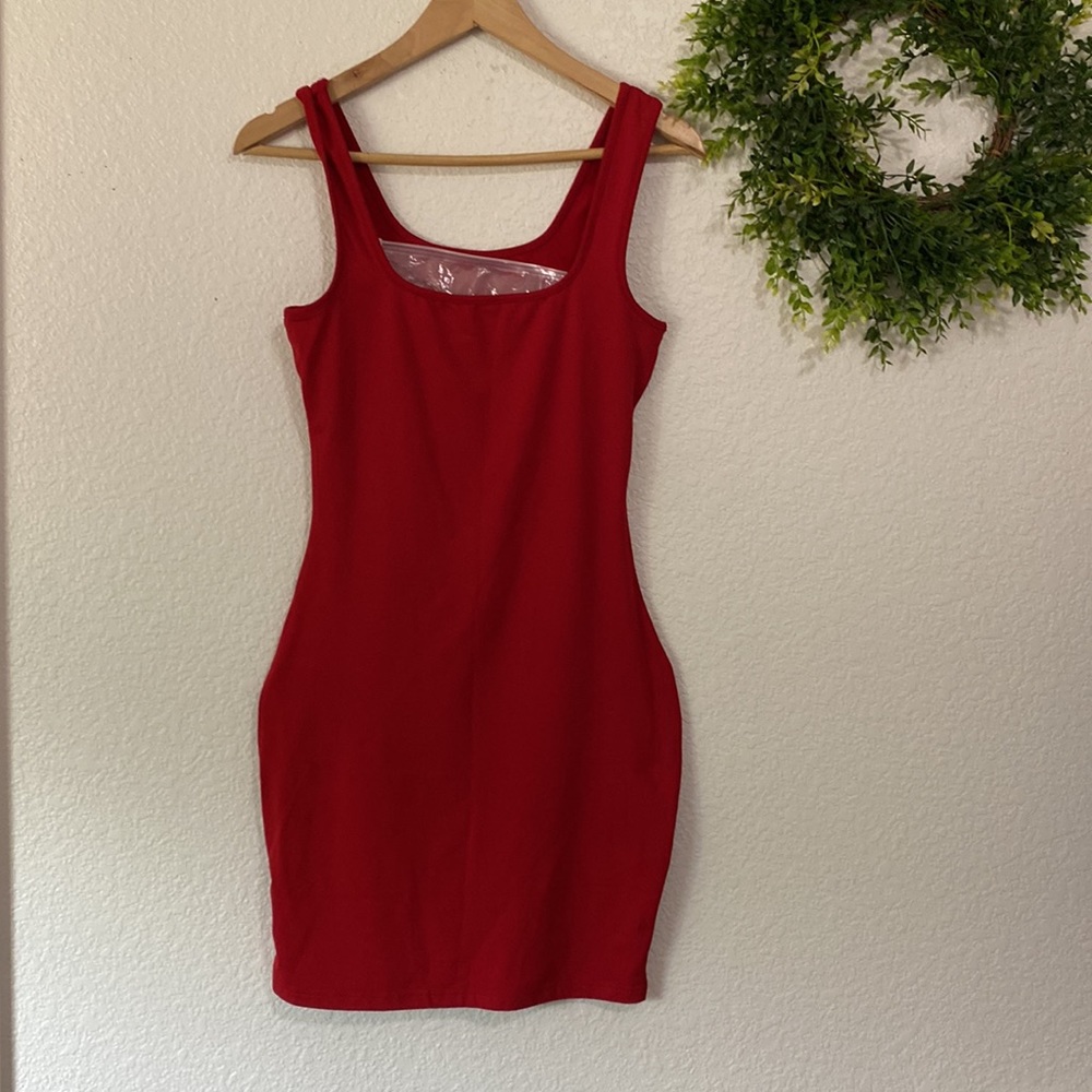 Gobles Casual Sleeveless Mini Bodycon Tank Club Dress